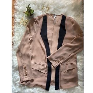 LC Lauren Conrad Shawl Collar Blazer